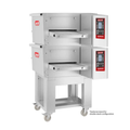 Zanolli Zanolli Synthesis 06/40g-2 Double Stacked 16 Inch Gas Impingment Conveyor Oven - Commercial Pizza Ovens | NECES...