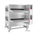 Zanolli Zanolli Synthesis 12/100g-2 Double Stacked 40 Inch Gas Impingment Conveyor Oven - Commercial Pizza Ovens | NECES...