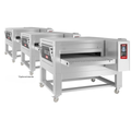 Zanolli Zanolli Synthesis 3-12/100g Production Series Triple 40-inch Gas Impingment Conveyor Oven - Commercial Pizza...
