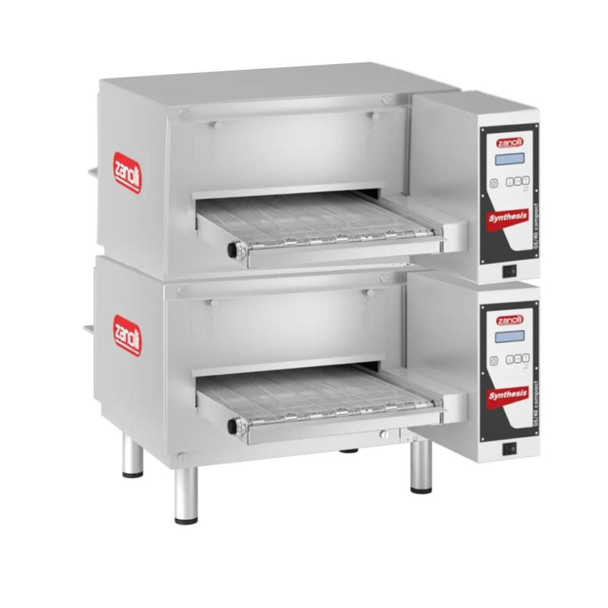 Zanolli Zanolli Synthesis 05/40e-2 Double Stack 16 Inch Electric Impingment Conveyor Oven - Commercial Pizza Ovens |...