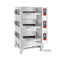 Zanolli Zanolli Synthesis 08/50e-3 Triple Stacked 20 Inch Electric Impingment Conveyor Oven - Commercial Pizza Ovens |...