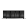 SKOPE Backbar 4 Glass Sliding Door Fridge - Commercial Bar Display | NECES Australia