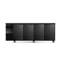 SKOPE Backbar 4 Solid Swing Door Fridge - Commercial Bar Display | NECES Australia