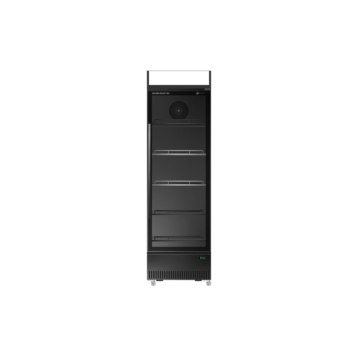 SKOPE Bme400n-ac 1 Glass Door Display or Storage Fridge, Lit Sign - Commercial General Display | NECES Australia