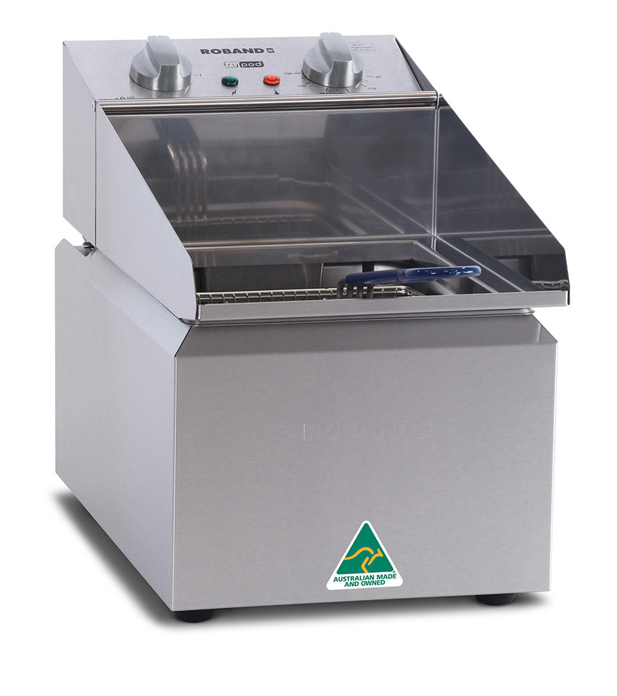 ROBAND Single Pan Fryer 8lt - commercial countertop fryer