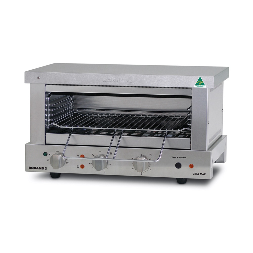 ROBAND Roband Grill Max Wide-mouth Toaster 8 Slice, 15 Amp - Commercial Open Mouth Toasters | NECES Australia