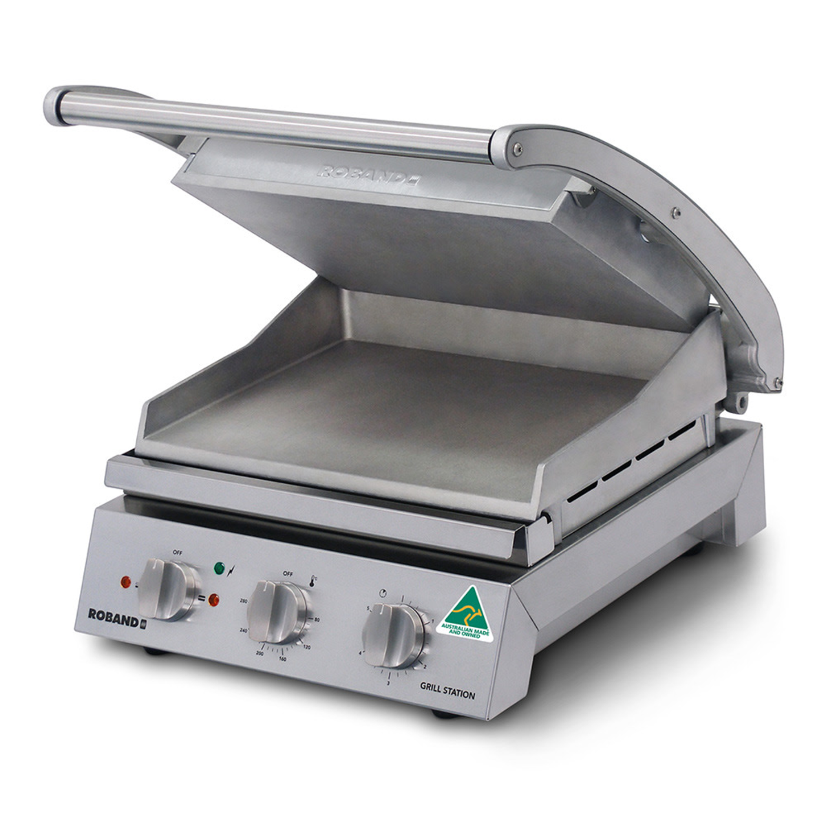 ROBAND Roband Grill Station 6 Slice, Smooth Plates, 9.6 Amp - Commercial Grill Stations | NECES Australia