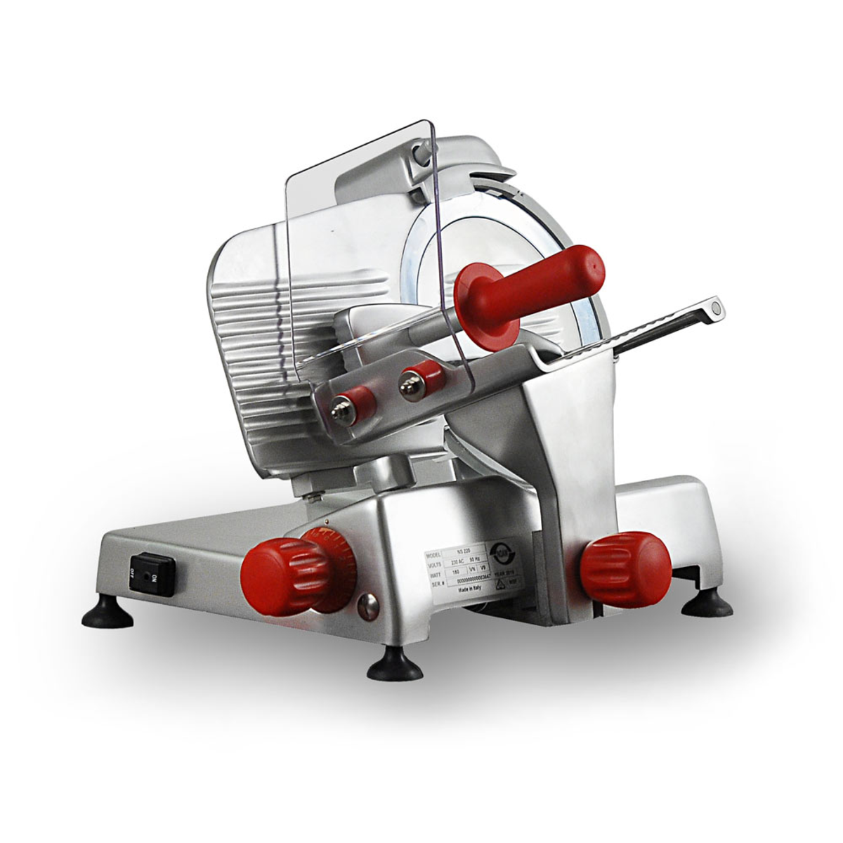 NOAW Noaw Manual Gravity Feed Slicers - Medium Duty, 220mm Blade - Commercial Meat Slicers | NECES Australia