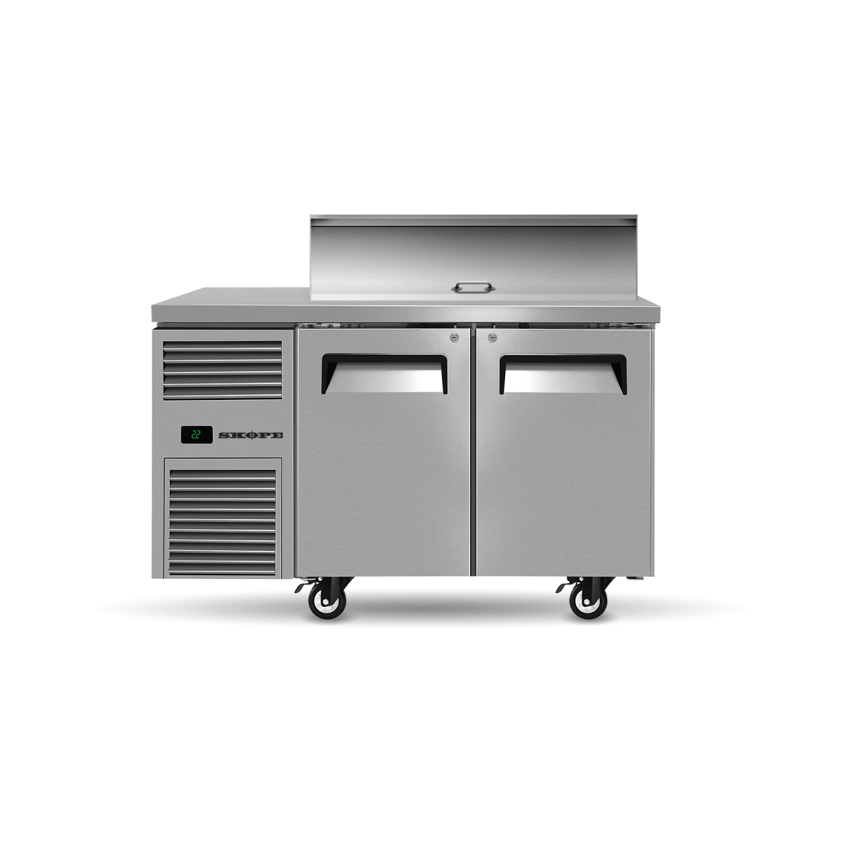 SKOPE Reflex 2 Solid Door Gn Compatible Salad Preparation Fridge - Commercial Food Preparation | NECES Australia