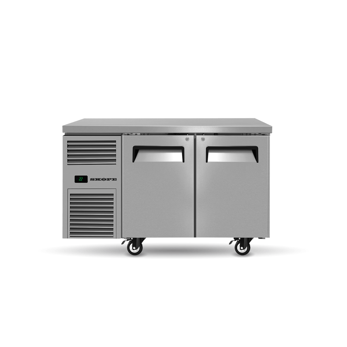 SKOPE Reflex 2 Solid Door Underbench Gn 1/1 Compatible Fridge - Commercial Food Storage (Underbench) | NECES Australia