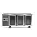 SKOPE Reflex 3 Glass Door Underbench Gn 1/1 Compatible Fridge - Commercial Food Storage (Underbench) | NECES Australia