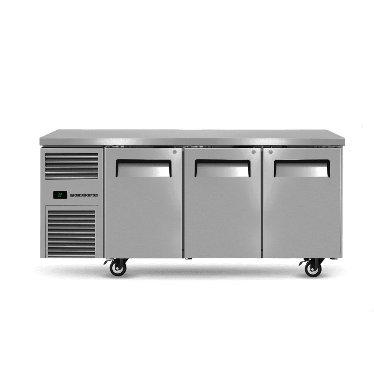 SKOPE Reflex 3 Solid Door Underbench Gn 1/1 Compatible Fridge - Commercial Food Storage (Underbench) | NECES Australia