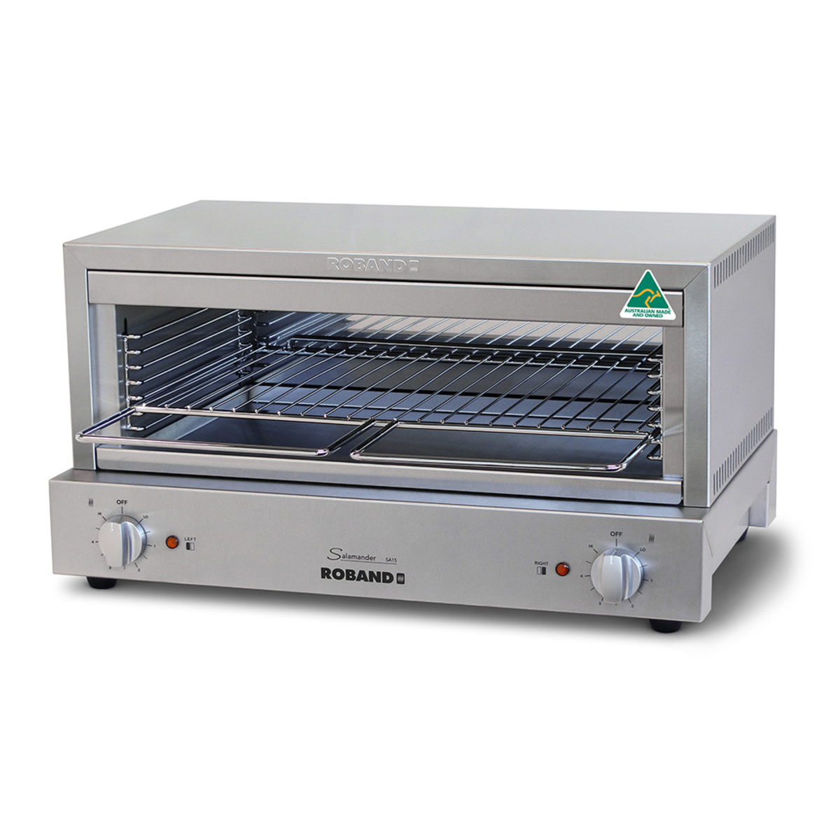 ROBAND Roband Salamander, 15 Slice - Commercial Salamander | NECES Australia