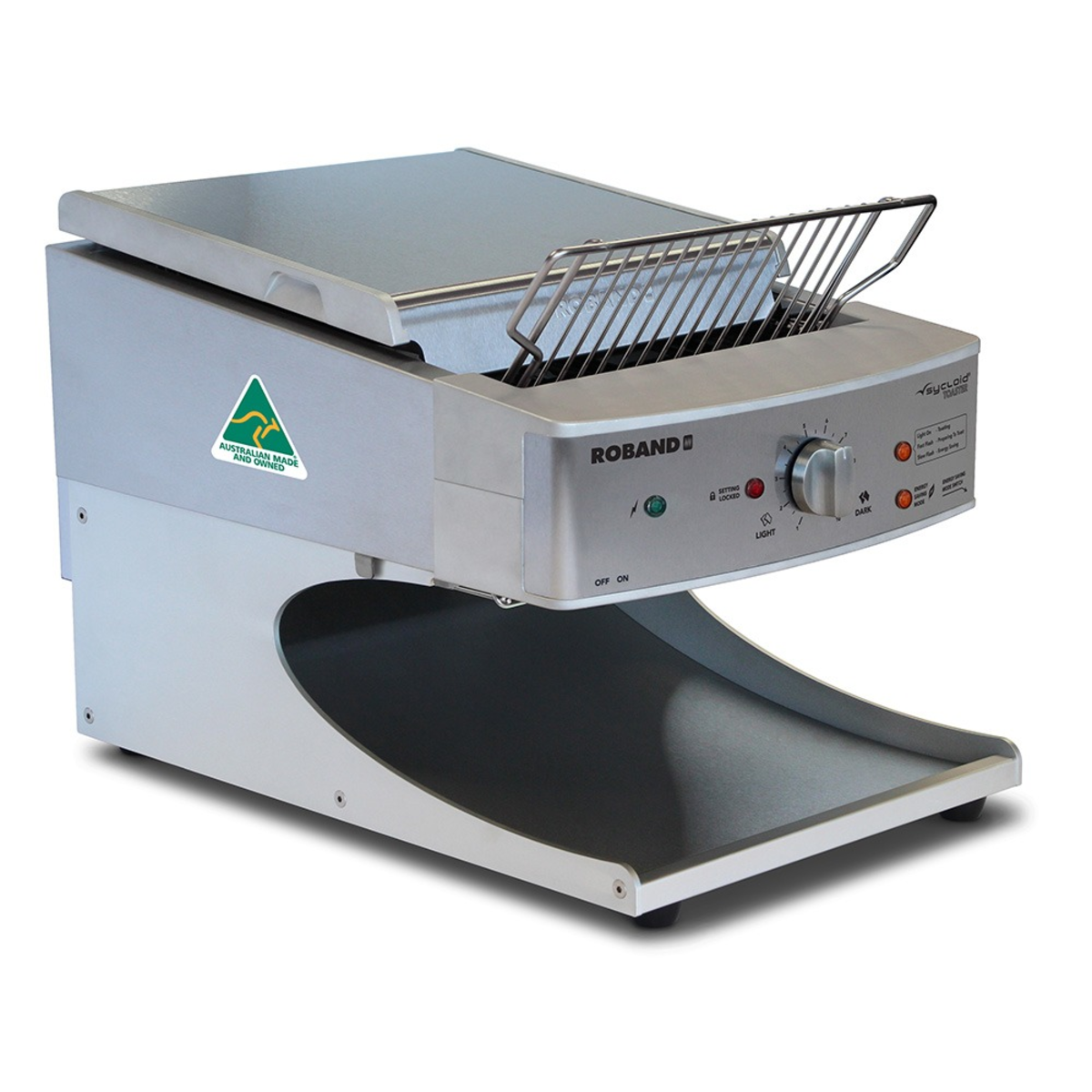 ROBAND Roband Sycloid Toaster Natural, 350 Slices/hr - Commercial Sycloid Toasters | NECES Australia