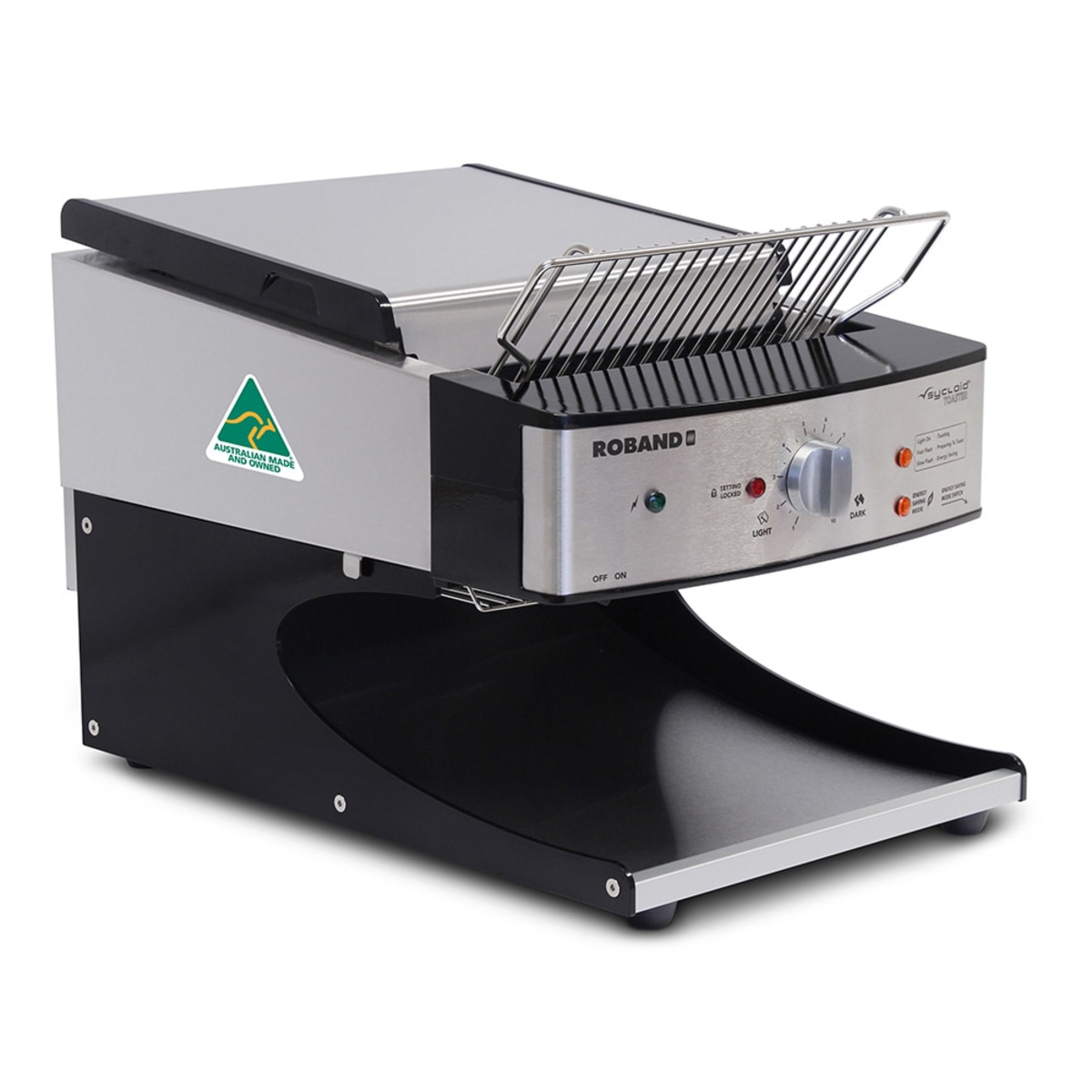 ROBAND Roband Sycloid Toaster Black, 350 Slices - Commercial Sycloid Toasters | NECES Australia