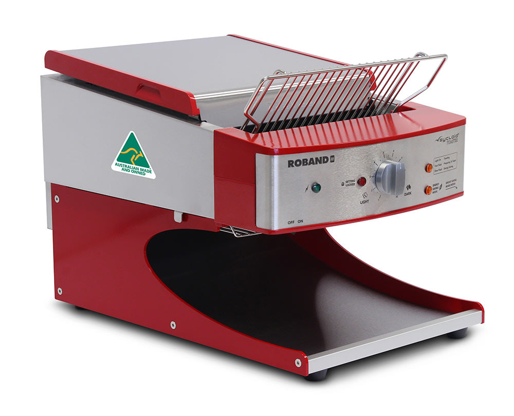 ROBAND Roband Sycloid Toaster Red, 350 Slices/hr - commercial sycloid toaster